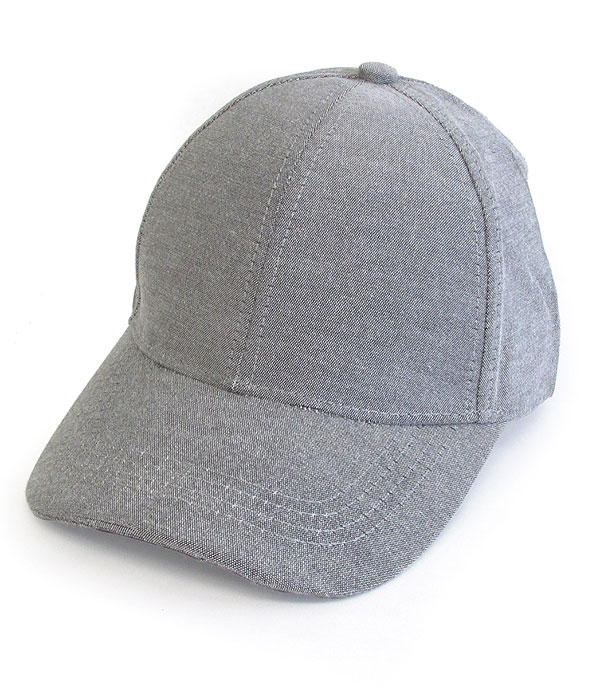 SUEDED PLAIN CAP