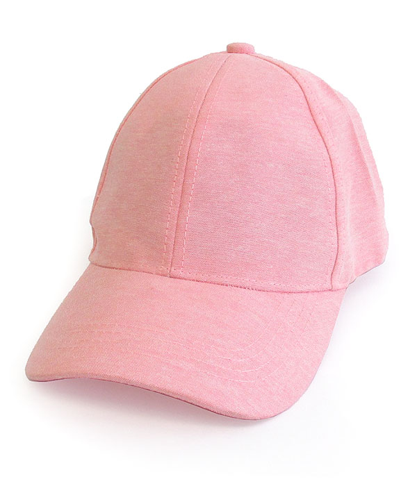 SUEDED PLAIN CAP