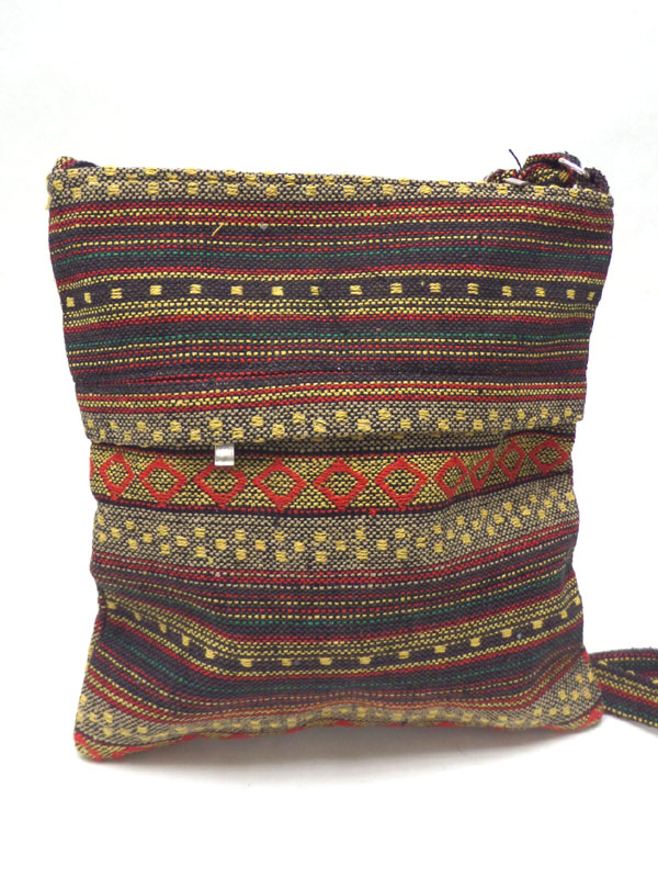 Aztec print messenger bag -western