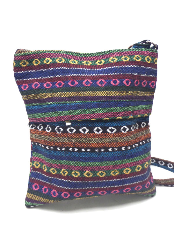 Aztec print messenger bag -western