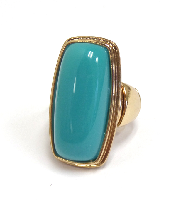 Long finger formica stgone stretch ring