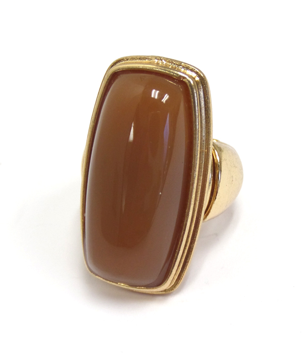 Long finger formica stgone stretch ring