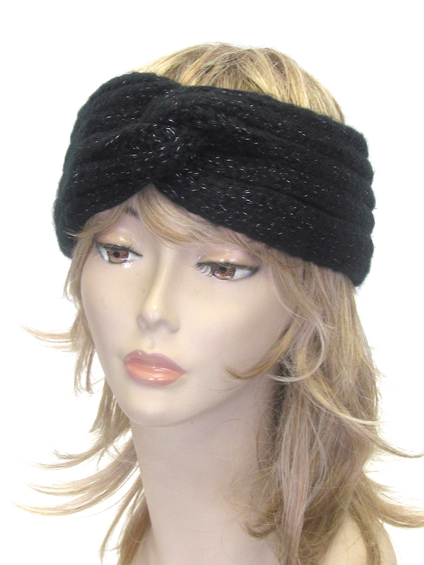 Twist knit headwrap