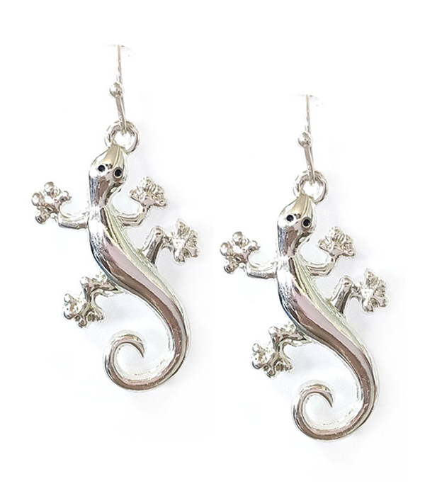 Lizard earring - gecko