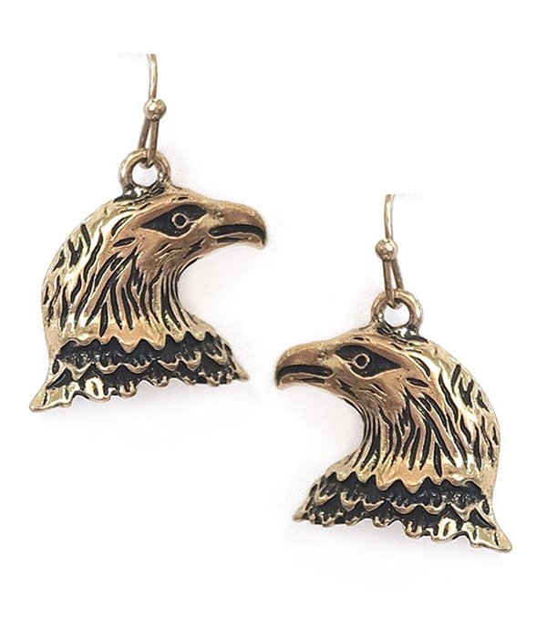 EAGLE METAL EARRING