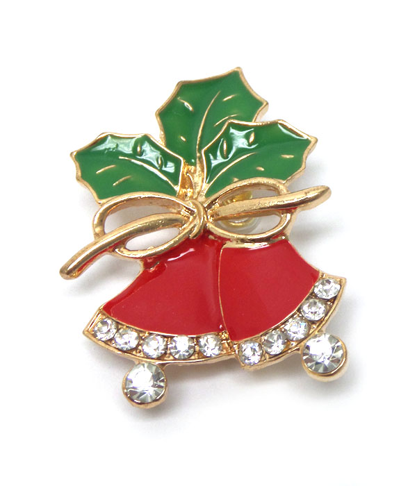 Christmas theme bells  pin