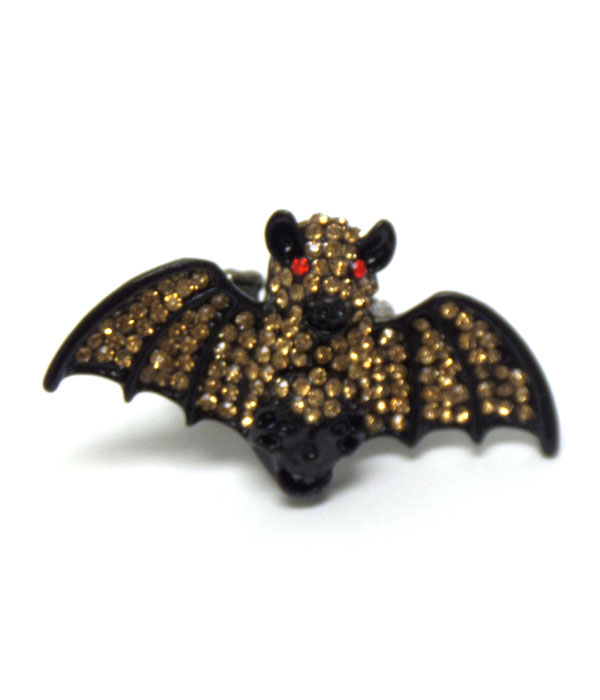 Skeleton bat ring 