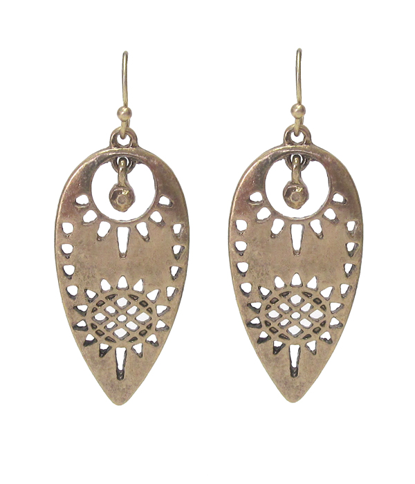 Bohemian style drop earring