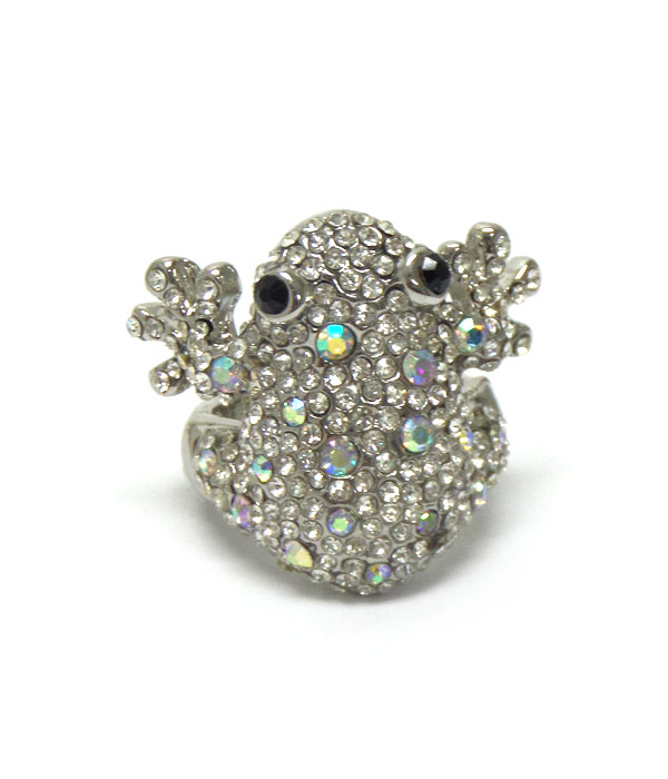Spraded frog ring 