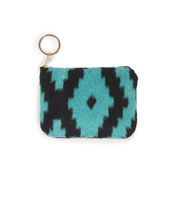 Western theme coin purse - 100% polyester