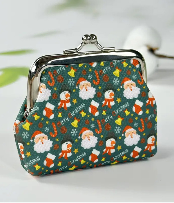 Christmas theme coin purse - snowman