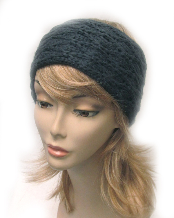 Knit thick headwrap