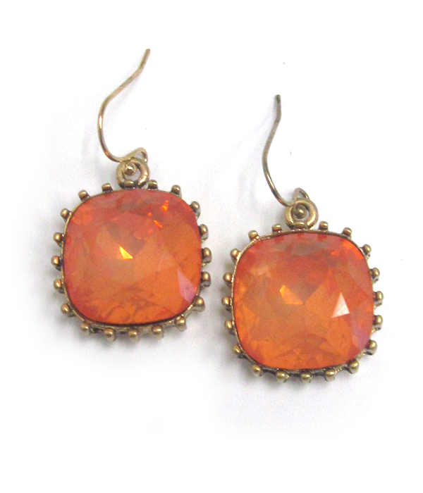 Catherine popesco inspired opal crystals earrings