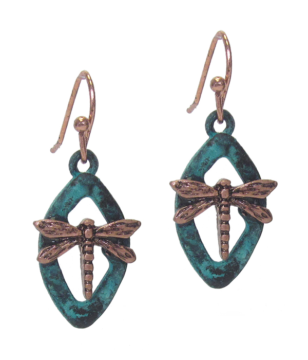 Dragonfly earring