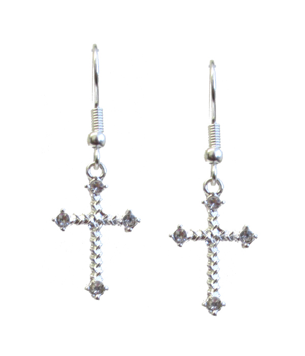 CROSS EARRING
