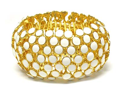 Epoxy cover ealstic stretch bracelet