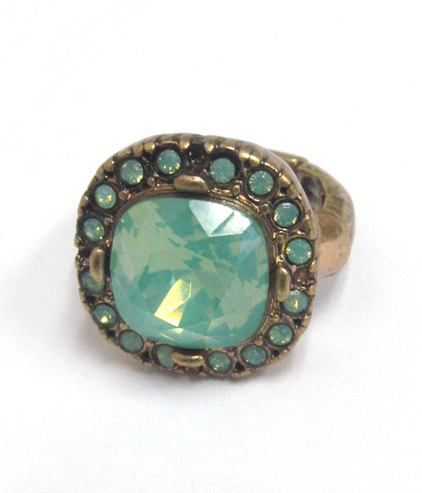 Catherine popesco inspired opal crystals ring