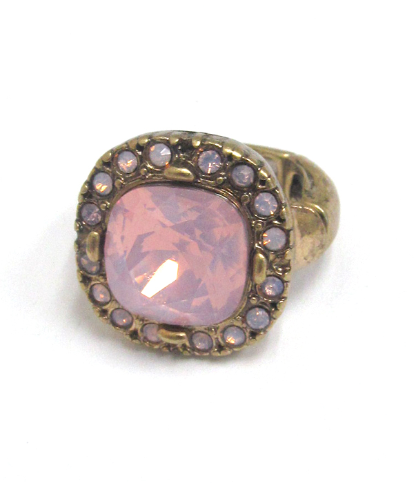 Catherine popesco inspired opal crystals ring 