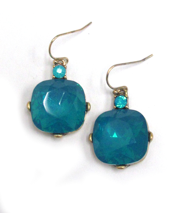 Catherine popesco inspired opal crystals earrings 