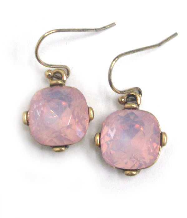 Catherine popesco inspired opal crystals earrings 