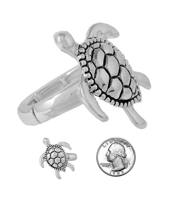 SEALIFE THEME STRETCH RING - TURTLE