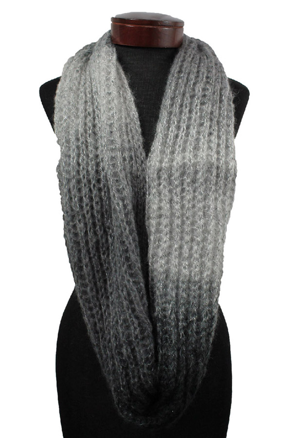 Ombre infinity scarf