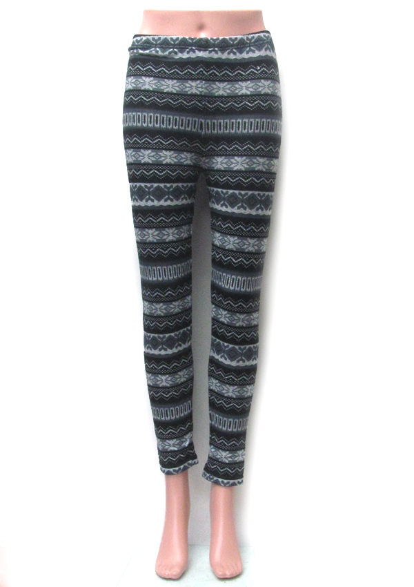 Aztec multi pattern fall winter leggings -western