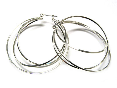 Multi hoop earring - hoops