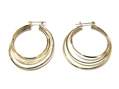 Multi hoop earring - hoops