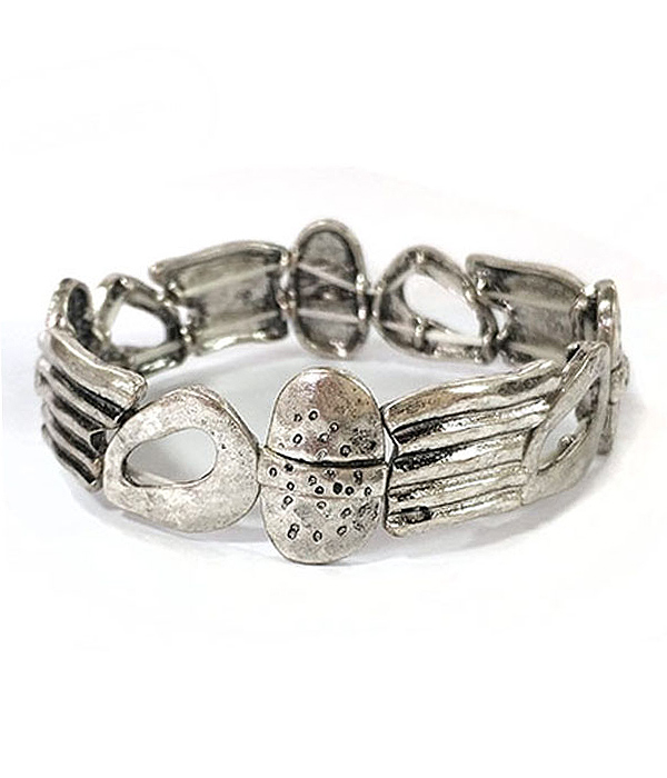 VINTAGE METAL STRETCH BRACELET