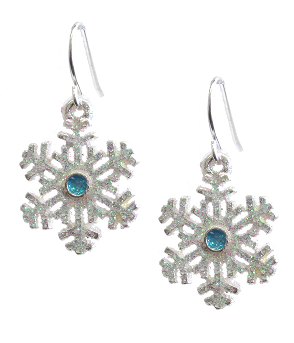 SNOW FLAKE EARRING