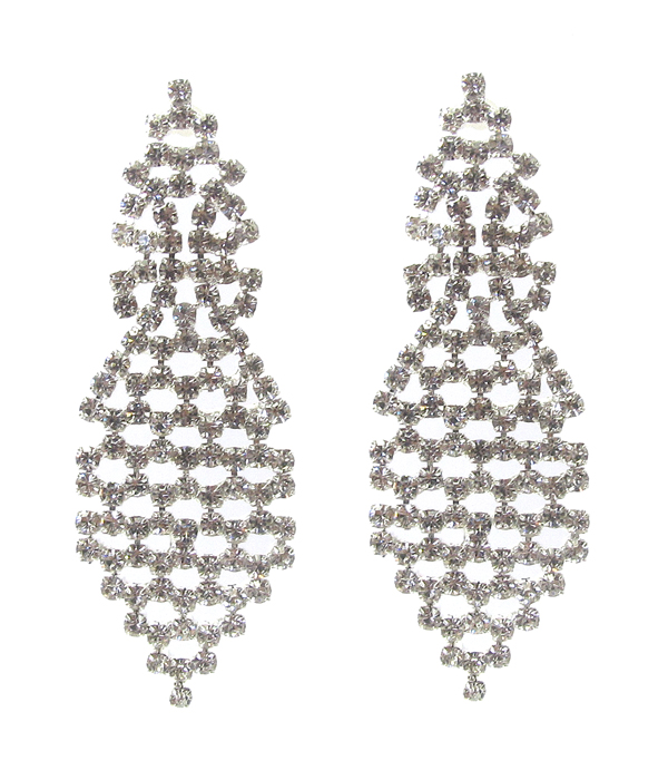 RHINESTONE EARRING