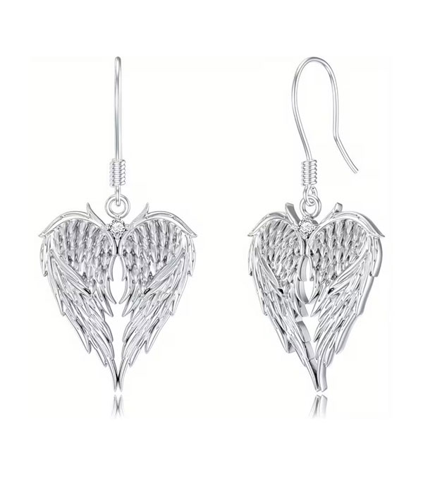 Angel wing earring