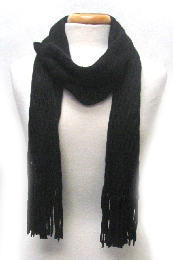 Mesh design infinity and regular scarf in one