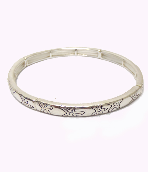 Starfish metal bracelet 