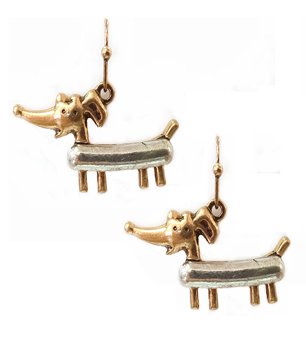 Pet lovers theme dog earring