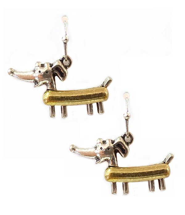 Pet lovers theme dog earring