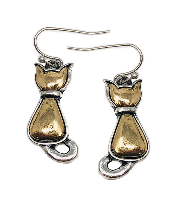 PET LOVERS THEME CAT EARRING