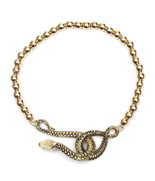 Snake stretch bracelet