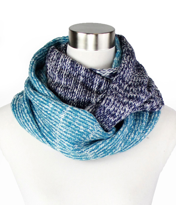 Soft knit infinity scarf