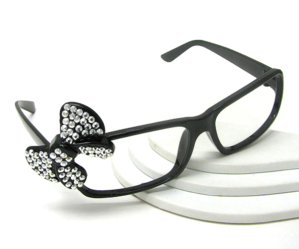 Crystal ribbon accent fashion glasses  or headband