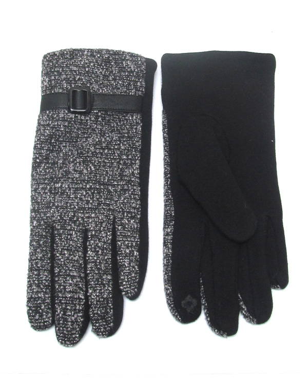 Elastic fashion touch screen gloves 