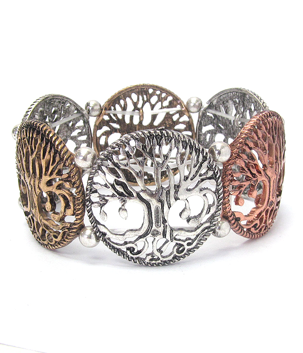 Tree of life stretch bracelet