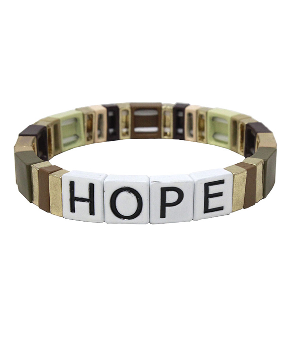 LEGO INSPIRATION STRETCH BRACELET - HOPE