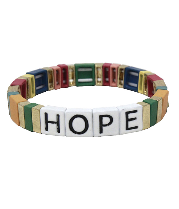 LEGO INSPIRATION STRETCH BRACELET - HOPE