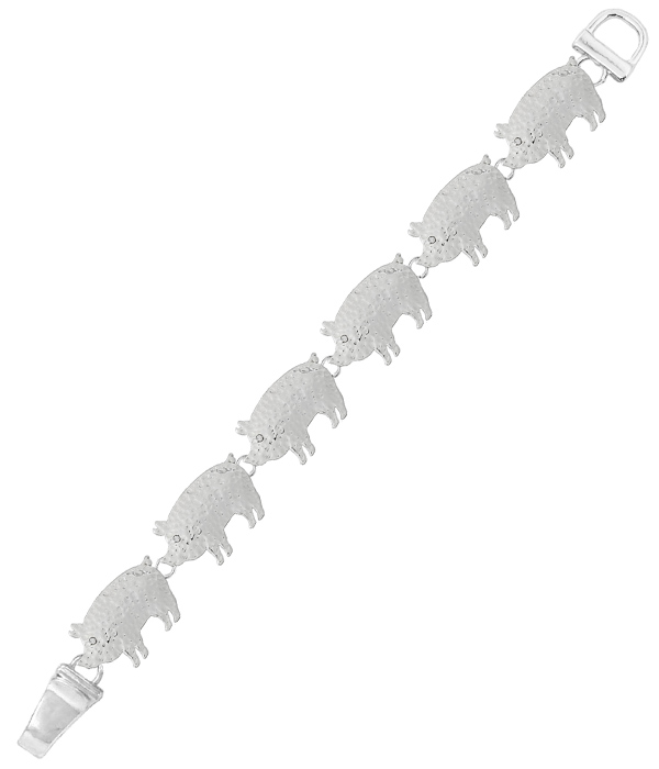 FARM THEME MAGNETIC BRACELET - PIG