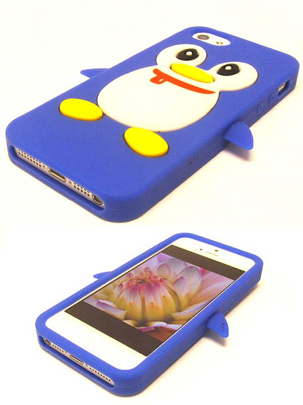 Penguin soft case for cell phone case - soft case for iphone 5