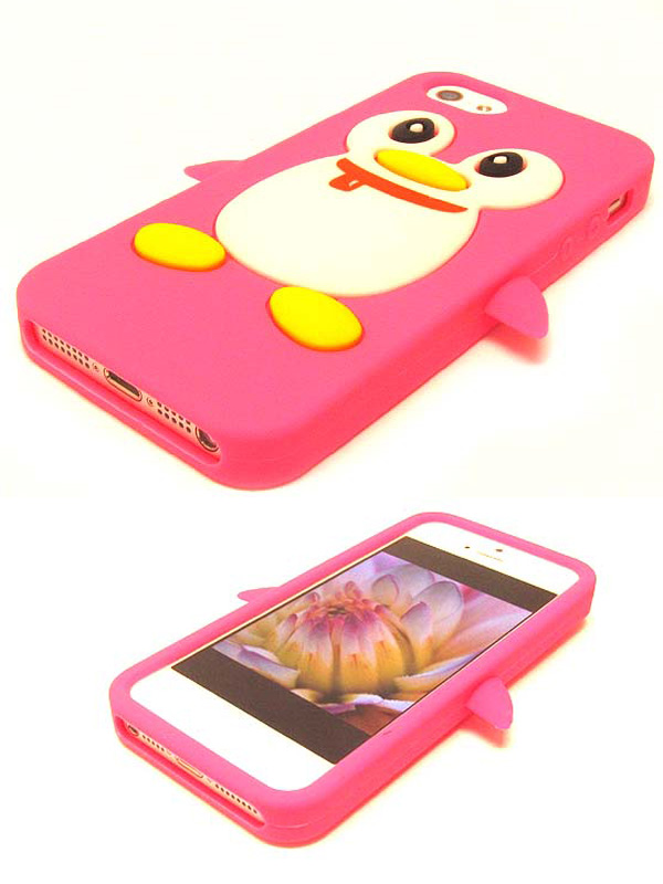 Penguin soft case for cell phone case - soft case for iphone 5