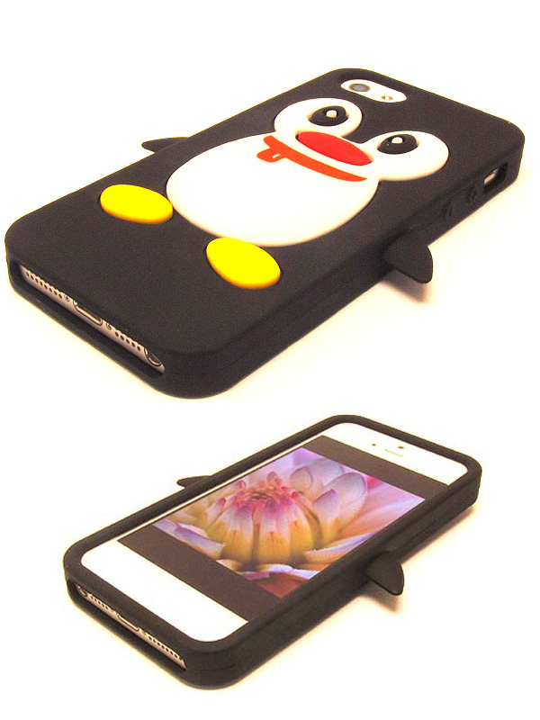 Penguin soft case for cell phone case - soft case for iphone 5