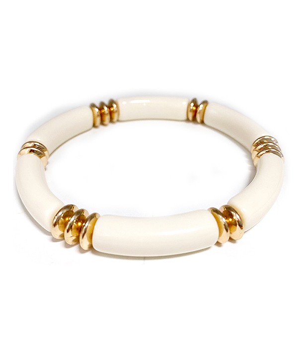 Acrylic stretch bracelet